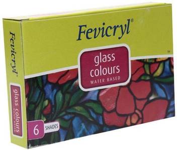 Fevicryl Glass Colours Water Based 6 Shades Flipkart Com
