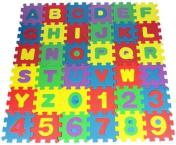 Skywalk Puzzle Mats Eva Foam A To Z And 0 To 9 Puzzle Mats