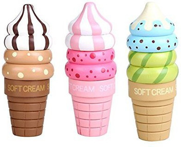 magnetic ice cream set