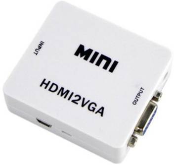 Tobo Mini Hdmi To Vga Converter With Audio Hdmi2vga 1080p Adapter Connector For Pc Laptop To Hdtv Projector Hdmi 2 Vga Converter Media Streaming Device Tobo Flipkart Com