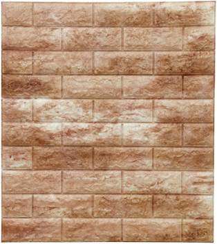 Sampada Medium New Pe Foam Wall Stickers 3d Wallpaper Diy Wall