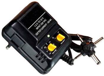 Brand One 1 5v 3v 4 5v 6v 7 5v 9v 12v Dc 500ma Regulated Universal Ac To Dc Converter With Multiple Connector Ends Worldwide Adaptor Black Price In India Flipkart Com