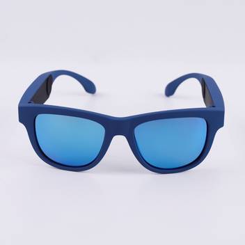 Ark Smart Bone Conduction Sunglasses Bluelens Blueframe Polarized