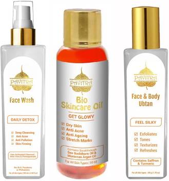 Pavitra Total Skincare Kit With Antimarks Oil Instant Glow Ubtan And Detox Facewash Price In India Buy Pavitra Total Skincare Kit With Antimarks Oil Instant Glow Ubtan And Detox Facewash Online