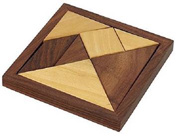 Pureessence Handmade Wooden Tangram Puzzle For Kids Puzzle Games For Children Unique Kids Gifts Handmade Wooden Tangram Puzzle For Kids Puzzle Games For Children Unique Kids Gifts