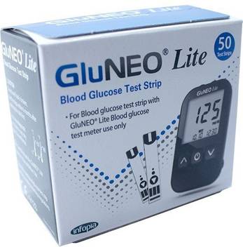 Gluneo Lite Infopia 50 Glucometer Strips Price In India Buy Gluneo Lite Infopia 50 Glucometer Strips Online At Flipkart Com