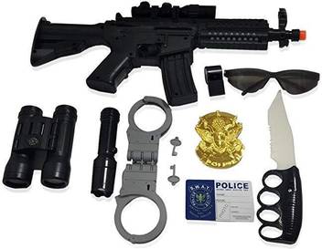Jojoss Play Police Toy Gun Set With Plastic Briefcase With Handcuffs For 5 Kids Play Police Toy Gun Set With Plastic Briefcase With Handcuffs For 5 Kids Buy Police Toys