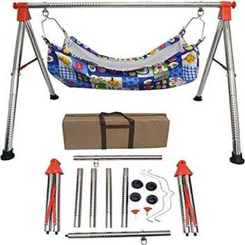 Indiswan Stainless Steel Indian Style Ghodiyu Born Baby Sleep Swing Cradle With Hammock Buy Baby Care Products In India Flipkart Com Exporter of folding indian ghodiyu baby cradle swing palna jhula blue everex overseas. indiswan stainless steel indian style ghodiyu born baby sleep swing cradle with hammock