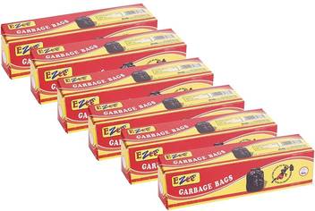 Ezee Garbage Bags Small Size 43 Cm X 48 Cm 6 Rolls 180 Bags