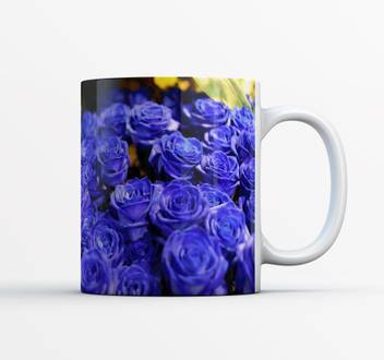 Artmagik Blue Roses Wm374 Ceramic Mug Price In India Buy Artmagik Blue Roses Wm374 Ceramic Mug Online At Flipkart Com
