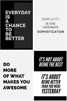 Combo Pack Of 4 Top Best Motivational Wall Posters And Combo Pack Of 4 Top Best Motivational