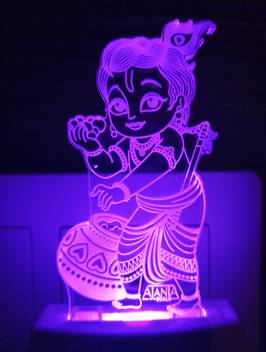 Ajanta 3D Lord Krishna Bhagwan Code 2034 Night Lamp Price in India - Buy  Ajanta 3D Lord Krishna Bhagwan Code 2034 Night Lamp online at Flipkart.com