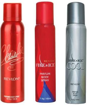 Revlon 1 Charlie Red Deodorant 150 Ml 1 Fire Ice Deodorant 100 Ml 1 Fire Ice Cool Deodorant 100 Ml Deodorant Spray For Men Women Price
