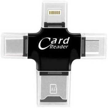 House Of Sensation 4 In 1 Multi Micro Sd Card Reader Card Reader