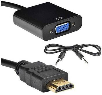 Ps Tv Out Cable Hdmi To Vga Converter Adapter With Aux Cable Ps