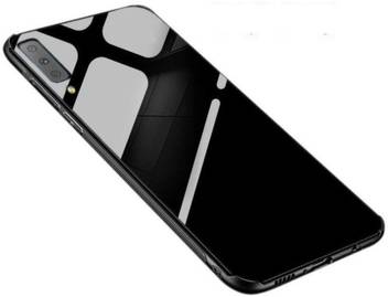 Phonetastic Back Cover For Samsung Galaxy A7 2018 Original Luxurious Toughened Glass Back Case Phonetastic Flipkart Com