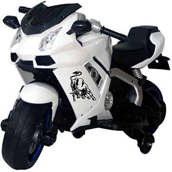 Baybee Kids Bike Battery Operated 4 Wheels Motorbike For Baby