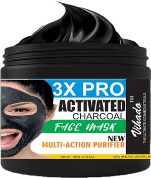 Vihado Charcoal Charcoal Carbon Peel Off Diy Purifying Black Mask For Blackhead Whitehead Pores Face Nose For Unisex 100 G Price In India Buy Vihado Charcoal Charcoal Carbon Peel Off Diy Check charcoal mask prices, ratings & reviews at flipkart.com. flipkart