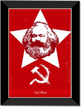 Karl Marx Wall Poster Frame Fine Art Print Educational Posters