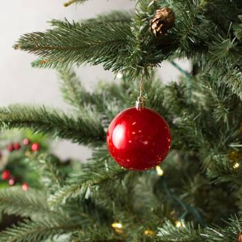 Vr Creatives Christmas Red Ball Ornaments Tree Decorations For