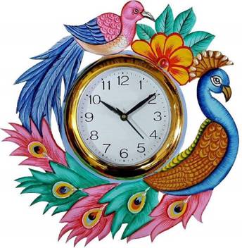 Mishty Analog 13 Cm X 13 Cm Wall Clock Price In India Buy Mishty Analog 13 Cm X 13 Cm Wall Clock Online At Flipkart Com