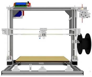 Pinchdart 3d Printer Cnc Parts T Slot Frame With Mechanical Parts