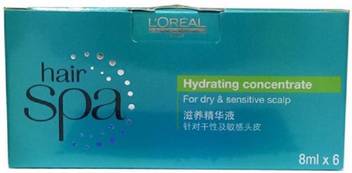 L Oreal L Oreal Paris Hair Spa Hydrating Concentrate 8ml 6 Price In India Buy L Oreal L Oreal Paris Hair Spa Hydrating Concentrate 8ml 6 Online In India Reviews Ratings Features Flipkart Com Best used with l'oreal hair spa deep nourishing please read description for the complete hair spa process. flipkart