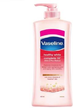 Vaseline Healthy White Complete 10 Body Lotion 400 Ml Price In India Buy Vaseline Healthy White Complete 10 Body Lotion 400 Ml Online In India Reviews Ratings Features Flipkart Com