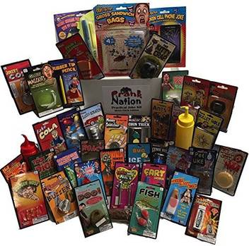 Forum Novelties Practical Jokes Kit Christmas Gifts For Kids Pranks And Gags For Boys And Girls Holiday Stocking Stuffers And Funny Gift Set Mega Pack Practical Jokes Kit Christmas Gifts For Kids Pranks And Gags For