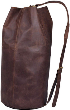 pure leather backpack