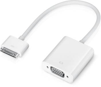 Microware 30Pin Dock para VGA Video Converter Cabo Adaptador para o 1 2  adaptador VGA de 3 Pinos 0.01 m VGA Cable - Microware : Flipkart.com