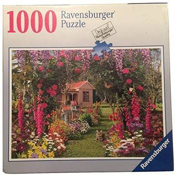 Ravensburger Puzzle Cottage Garden 1000 Piece Puzzle Cottage Garden 1000 Piece Shop For Ravensburger Products In India Flipkart Com
