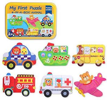 elegantstunning children jigsaw cartoon 3d puzzle metal iron box 3d wood puzzle educational toys kids wooden toys traffic a children jigsaw cartoon 3d puzzle metal iron box 3d wood flipkart