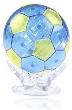 Coolplay Diy 3d Jigsaw Crystal Puzzle Soccer Ball Blue Diy 3d Jigsaw Crystal Puzzle Soccer Ball Blue Shop For Coolplay Products In India Flipkart Com