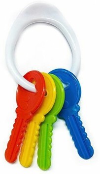 plastic keys baby toy