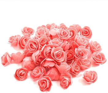 Satyam Kraft Imported 50 Pcs Foam Artificial Flower Roses For Tiara Making Artificial Flowers Decoration Flower Foam Flower Red Rose Artificial Flower Price In India Buy Satyam Kraft Imported 50