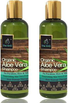 The Enq Organic Aloe Vera Shampoo 200ml 6 76 Fl Oz Paraben Free