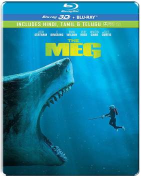 The Meg Steelbook Blu Ray 3d Blu Ray Price In India Buy