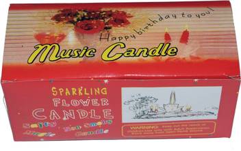 Oramsa Pink Lotus Sparkle Rotating Music Candle For Birthday And Party Decoration Candle Price In India Buy Oramsa Pink Lotus Sparkle Rotating Music Candle For Birthday And Party Decoration