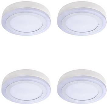 Galaxy 12 Watt 6 3 Led Round Surface Light Led Ceiling Light