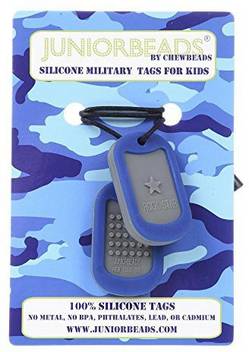 Chewbeads Juniorbeads Military Dog Tag Sensory Teething Necklace For Children Blue Juniorbeads Military Dog Tag Sensory Teething Necklace For Children Blue Shop For Chewbeads Products In India Flipkart Com Dog tag is an informal but common term for a specific type of identification tag worn by military personnel.