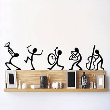 Khirki Medium Wall Decals Funny Art Drum Band Sticker Price In