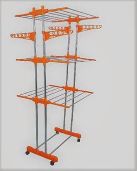 Shp Steel Floor Cloth Dryer Stand Rs69 Price In India Buy Shp Steel Floor Cloth Dryer Stand Rs69 Online At Flipkart Com
