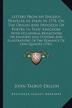 Letters From An English Traveler In Spain In 1778 On The Orletters From An English Traveler