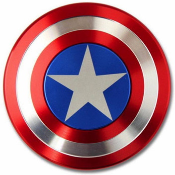 captain america spinner gold