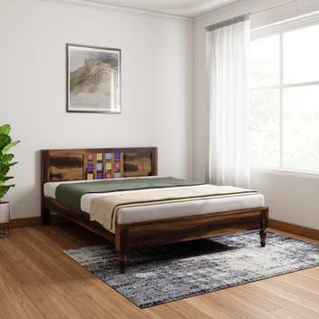 Vintej Home Sheesham Wood Solid Wood King Bed Price In India Buy Vintej Home Sheesham Wood Solid Wood King Bed Online At Flipkart Com