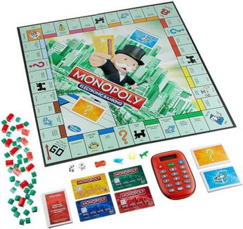 Authfort Electronic Monopoly Business Banking Board Game Board