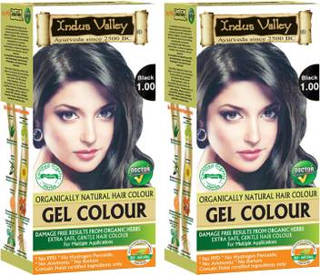Indus Valley Organically Natural Extra Safe Gel Black Twin Pack