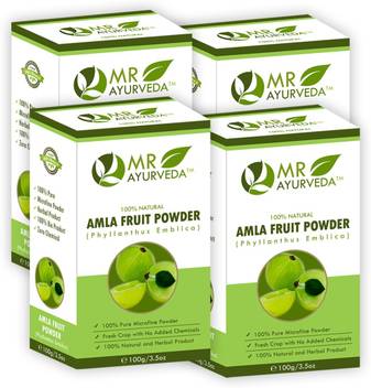 Mr Ayurveda Amla Powder For Natural Hair And Skin Combo Pack Of