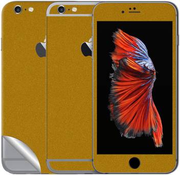 Gadgets Wrap Gw 773 Gold Glitter Skin For Apple Iphone 6 Plus